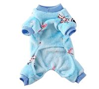 BESPORTBLE Manteau Chaud Festif pour Chien De Noël Mâle/Femelle en Polyester Motif Flocon De Neige Et Élan pour Activités De Plein Air