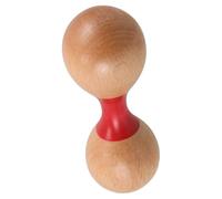 BESPORTBLE Maracas Bois pour Bébés Instrument de Percussion Double Tête Bois Musical Interactif pour Garçon Fille pour Développement Sensoriel et Introduction Musique Sécurisé et Adapté Aux