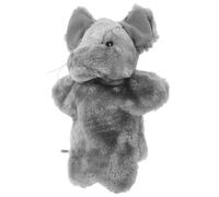 BESPORTBLE Marionnette à Main en Peluche Souris Couleur Sombre Interactif pour Garçon et Filles Marionnette Animale Douce et Lavable pour Contes et Jeux de Rôle