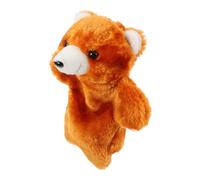 BESPORTBLE Marionnette à Main Ours Peluche Éducative Interactive pour Garçon Fille Animal pour Raconter des Histoires Marionnette Animale Peluche pour Jeu Social et Apprentissage