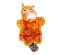BESPORTBLE Marionnette Main Écureuil Peluche Cartoon Éducatif Garçon Fille pour Jeu Imagination et Conte