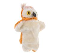 BESPORTBLE Marionnette Main Peluche Hibou Animal Doux pour Jeu de Rôle et Conte Interactif Garçon Fille Accessoire Ludique pour et Apprentissage