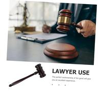 BESPORTBLE Marteau de Juge Bois Massif pour Enchères à Finition Lisse Clair et Portable Usage Tribunal et Aux Enchères