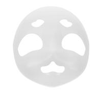 BESPORTBLE Masque Animal Soi-Même en Plastique Blanc Base de Masque pour Cosplay et Fursuit Accessoire Léger Non Peint pour Fêtes D’Halloween Bals Masqués et Conventions D’Anime
