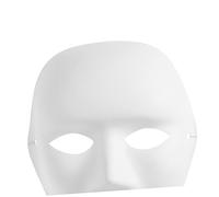 BESPORTBLE Masque De Bricolage Blanc Pulp Pour Homme Masque à Peindre Accessoire Pour Déguisement Et Activités Manuelles