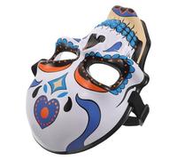BESPORTBLE Masque de Crâne Léger en Plastique pour Adultes Couleurs Résistantes la Décoloration, Design Unique pour Festivals et Fêtes Costumées