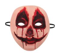 BESPORTBLE Masque Sanglant de Mariée Effrayant pour Adultes Masque Horreur Réaliste avec Éclaboussures de Sang Accessoire Carnaval Halloween Décoration Fête Hantée