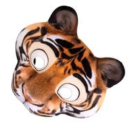 BESPORTBLE Masque Tigre EVA Confortable et pour Fête Costume Carnaval Halloween Masque Visage Animal avec Sangle Élastique pour Hommes et Femmes Adapté Aux Événements Extérieurs et Déguisées