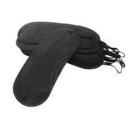 BESPORTBLE Masques Yeux Jeu de Société Lot de 12, Bandeaux Réutilisables et Confortables en Tissu Respirant, Sangles Élastiques Réglables, pour Soirées, Voyages et Jeux Nocturnes