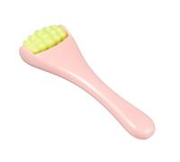 BESPORTBLE Masseur Oculaire Ergonomique en Silicone Vert pour Massage Complet Visage, Améliore la Circulation Sanguine, Outil Portable Soins des Yeux en Voyage