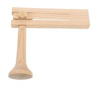 BESPORTBLE Matraca Bois Traditionnelle pour Éducation Musicale Instrument de Bruit pour Fêtes Événements Sportifs et Réunions Familiales et Durable Développement Musical
