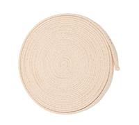 BESPORTBLE Mèche de Lampe à Huile en Coton 5 M X 13 CM Mèche Plate Tressée pour Lanterne Extérieure et Brûleur à Kérosène Rechange Polyvalent pour Lampe à Pétrole et Torche de Jardin