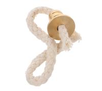 BESPORTBLE Mèche de Lampe à Pétrole en Coton Blanc Tube en Laiton pour | Lot Compact, Combustion Continue, Usage Maison et Bureau, Format Léger à Transporter