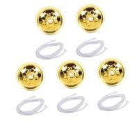 BESPORTBLE Mèche Lampe Pétrole avec Support Flottant Alliage Lot de Mèches pour Lampes à Huile et Brûleurs Accessoire et Ajustable