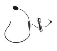 BESPORTBLE Micro Casque Filaire Rotatif pour Amplificateur Vocal Microphone de Scène avec Haute Adapté pour Conférences Enseignement et Visites Guidées