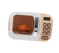 BESPORTBLE Micro Ondes Créatif pour Garçon Fille Décor de Bureau Compact Accessoire Maison de Jeu pour Filles et Garçons pour Interaction Familiale et Jeu Éducatif