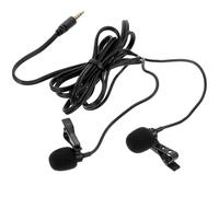 BESPORTBLE Microphone Cravate Filaire pour Smartphone et Tablette, Câble 1,5 M, Micro Haute Sensibilité Pvc, Clip Polyvalent pour Enregistrement, Interview et Live, Microphone pour Réunion