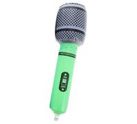 BESPORTBLE Microphone Gonflable 24 Cm pour Garçon et Filles, Musical et Décoration de Fête Musicale, Accessoire de Soirée Disco, Instrument Gonflable Léger et Résistant pour Anniversaire