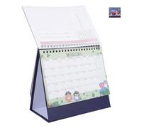 BESPORTBLE Mini Calendrier de Bureau 2027 en Papier Kraft, Format Compact | Vue Mensuelle Claire, Pages Perforées et Reliure Double Fil, pour Notes, Rendez-planning