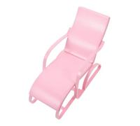BESPORTBLE Mini Chaise Longue de Plage Miniature Mobilier pour Maison de Poupée Chaise de Salon Micro Landscape Décoration Ludique et Pratique Matériaux Fiables et pour DIY Nautique