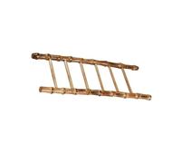 BESPORTBLE Mini Échelle en Bambou Décorative Accessoire Photo Polyvalent pour Art du Thé Échelle Factice Compacte en Bambou Naturel Décoration Miniature pour Photographie et Présent