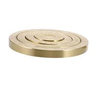 BESPORTBLE Mini Feng Shui Luo Pan Compass Portable Traditional Bagua Ornament with Tai Chi Pattern for Outdoor and Home Decoration