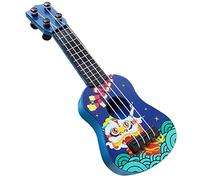 BESPORTBLE Mini Guitar Ukulele Décoratif Modèle Musical pour Accessoires de Maison et Décorations Intérieures pour Chambres Salons et Cuisines