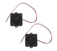 BESPORTBLE Mini Haut-parleurs à Cavité 5 W 4 Ohms, Système Audio Portable Compact, Haut-parleurs Filaires pour Écrans Lcd et Appareils Électroniques, Ensemble 2 Pièces, Basses et Aigus