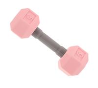 BESPORTBLE Mini jouets d'haltères pour enfants haltère hexagonal rose Équipement d'entraînement pour enfants musculation poids en néoprène poids Gel de silice