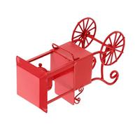 BESPORTBLE Mini Machine à Popcorn Rétro pour Fête Décor Cinéma Portable avec Fonction Popcorn Et Sucettes Activation par Bouton Unique Chauffage Rapide pour Maison Et Soirées Plein Air