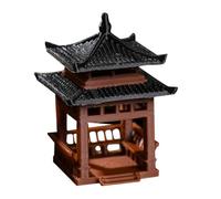 BESPORTBLE Mini Pagode Statue Miniature Fée Jardin Pavillon Figurine pour Vase À Fleurs Micro Paysage Asiatique Zen Jardin Maison Aquarium Maison De Poupée Décoration