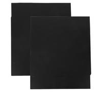 BESPORTBLE Mini Paravent Cloisons de Bureau de n PP Noir, Écrans de Confidentialité de Bureau à Trois Panneaux, Faciles à Installer et Nettoyer pour Bureaux et Tables D'étude