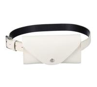 BESPORTBLE Mini Sac Ceinture Beige pour Femme Pochette Téléphone Enveloppe Compacte Sac Portable pour Clés et Cartes Design Minimaliste Pratique et