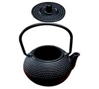 BESPORTBLE Mini Théière Fonte Décorative pour Bureau Modèle Fer Traditionnel Ornement de Bureau Compact pour Ambiance Chaleureuse