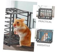 BESPORTBLE Miniature Cage Model Plastic Farm Fence Ornament Small Animal Decoration for Mini House and Landscaping