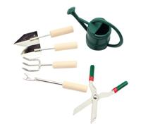 BESPORTBLE Miniature Jardinage Set avec Arrosoir Miniature Outils et pour Décoration Maison de Poupée Accessoires Micro Jardin Décoratifs