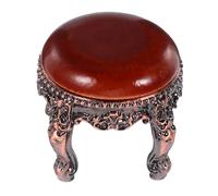 BESPORTBLE Miniature Stool Model for Doll House Ornament Smooth Painted Surface Decorative Micro Furniture for Bedroom Cafe Wedding and Photo Props Couleur Aléatoire