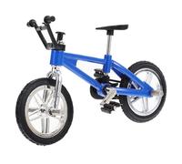 BESPORTBLE Miniature Vélo Simulé Modèle de Vélo pour Maison de Poupée Décoration de Accessoire Détail Réaliste Couleur Bleue