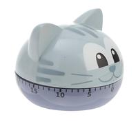 BESPORTBLE Minuteur Mécanique Chat Cartoon Minuteur Cuisine sans Pile Aide-Mémoire pour Études Minuterie Manuelle 1 Pièce Minuterie d'apprentissage pour Gestion du Temps