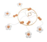 BESPORTBLE Mobile Bohème pour Berceau Feutrine avec Fleurs et Boules Décoration Style Vintage pour Chambre Garçon Fille Fille