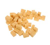 BESPORTBLE Modèle Animaux en Foin Miniatures 50Pcs Jouets Décoratifs Accessoires de Ferme Mini Balles de Foin Décoration Maison de Poupée Éveil des Garçon et Filles Jeu Créatif