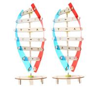 BESPORTBLE Modèle de Structure Double Kit Pédagogique Complet pour Enseignement des Sciences Comprend pour Cours de et Éducation Stem