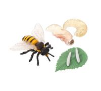 BESPORTBLE Modèle Éducatif Cycle Vie Abeille Figurine Insecte Réaliste pour École Maternelle Musée Scientifique et Décoration Maison