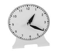 BESPORTBLE Modèle Horloge Éducatif Aiguilles Non Liées Outil Dapprentissage pour Garçon Fille Jeu Pédagogique de Coordination Main Œil Horloge de Bureau pour École Primaire Couleur Aléatoire