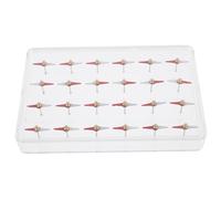 BESPORTBLE Modèle Magnétique Pédagogique Boussole Démonstrateur Scientifique Kit 24 Aiguilles Petit Format pour Étudiants Éducation Physique Chimie Scolaire