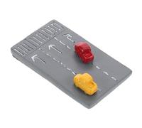 BESPORTBLE Modèle Routier Accessoires de Table sensorielle de Train modèle marquages de Rue Miniatures Route de Circulation en Pot de Plante Petite autoroute Rue gâteau résine