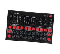 BESPORTBLE Modificateur de Voix Portable pour Diffusion Direct Changeur Carte Intégrée Plug-and-Play sans Pilote