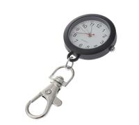 BESPORTBLE Montre De Poche Décontractée en Métal Et Verre, Montre à Quartz Porte-clés pour Ambulanciers Et Personnel Médical