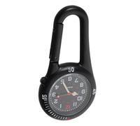 BESPORTBLE Montre de Poche Multifonction pour Alpinisme avec Clip Alliage Cadran Lumineux et Boussole Intégrée pour Randonnée et Sports Outdoor