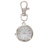 BESPORTBLE Montre de Poche pour infirmière, 1pc, Simple et stylée, en Acier Inoxydable et Verre, Argent, pour hôpitaux, pour infirmières et médecins Couleur Aléatoire